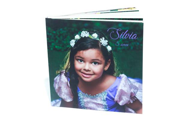 Álbum de aniversário - Sílvia 5 anos