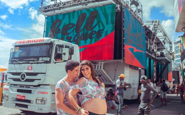 DESAFIO: ENSAIO GESTANTE NO CARNAVAL DE SALVADOR