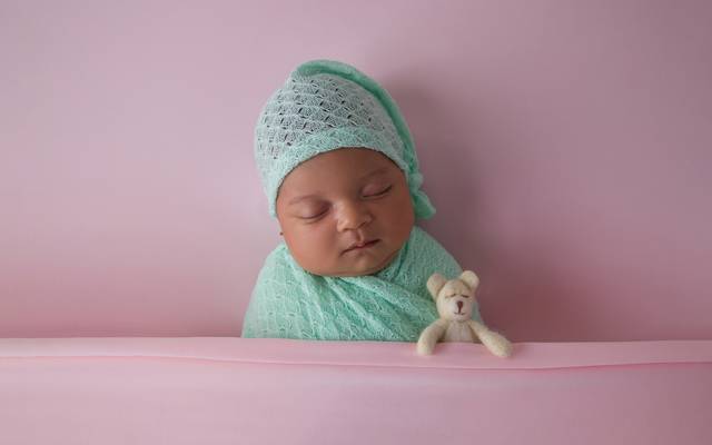 Wrap no ensaio Newborn