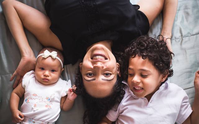 Ensaio mês das mães -  Aline, Henrique e Antonela