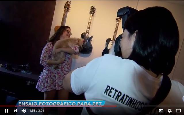 Retratinhos Pet na Rede Record!