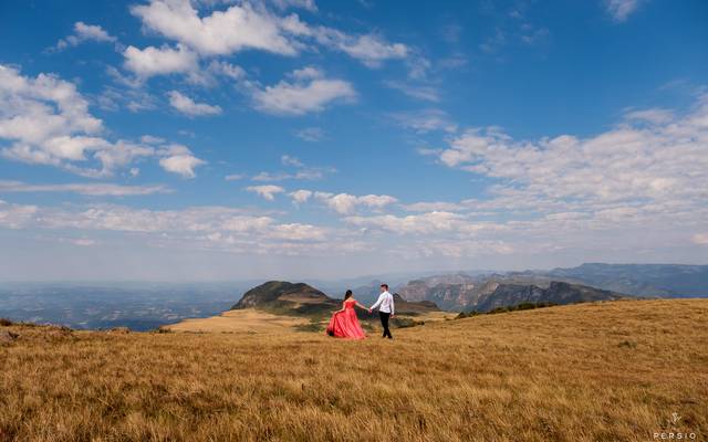 Bastidores de um ensaio Pre Wedding incrível no Cânion Espraiado em Urubici - SC