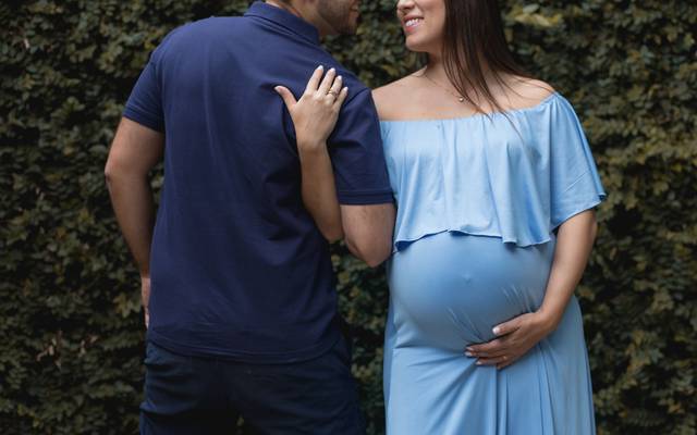 Para ensaio Gestante