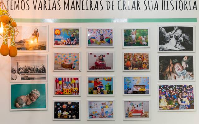 Você pendura as suas fotos?