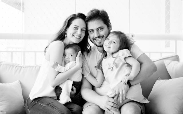 Ensaio (mais que especial) em família!