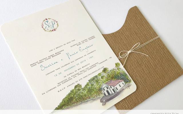 Papelaria em aquarela!