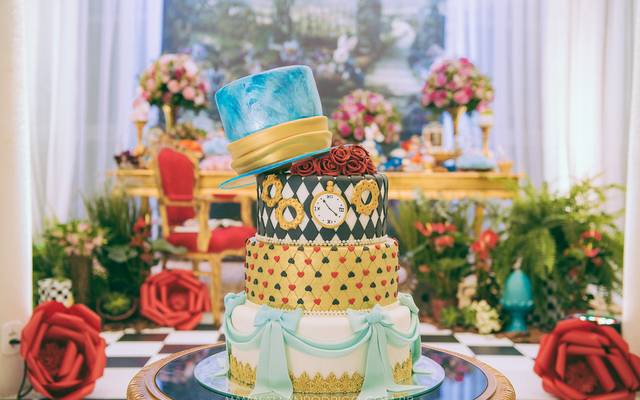 Inspiração decoração Alice no País das Maravilhas