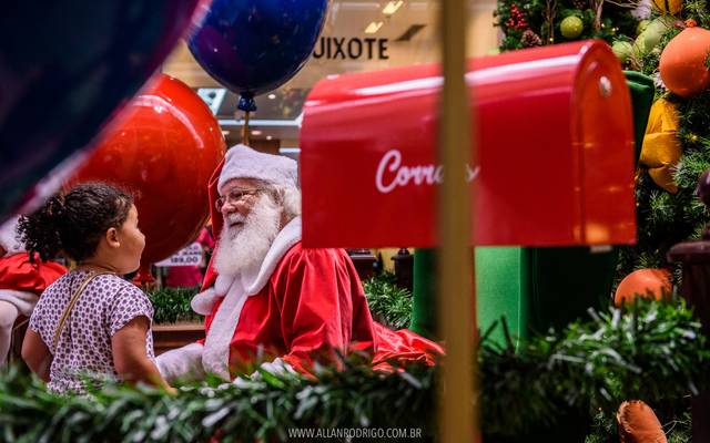 Decoração natal do Shopping Jardins C+E Criadores de Experiências