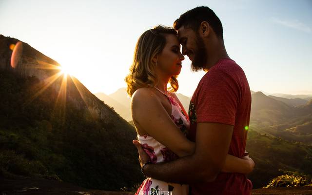 Luise e Rico - ensaio na Rocha do Frade e Freira