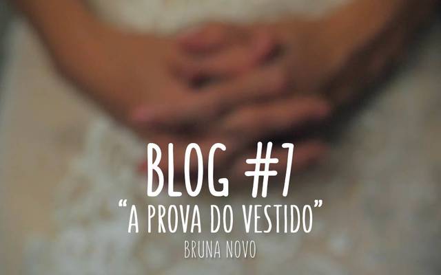 A prova do vestido