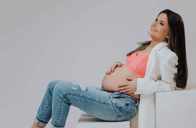 Gestante de Stefany e Deivid à espera de Sarah