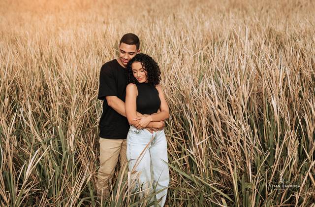 Casal de Heloisa e Marcos
