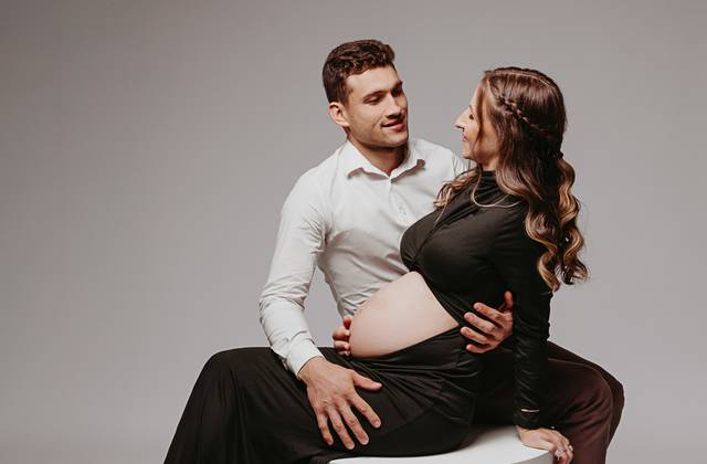 Gestante de Bruna e Liomar - A espera do João Lucca 