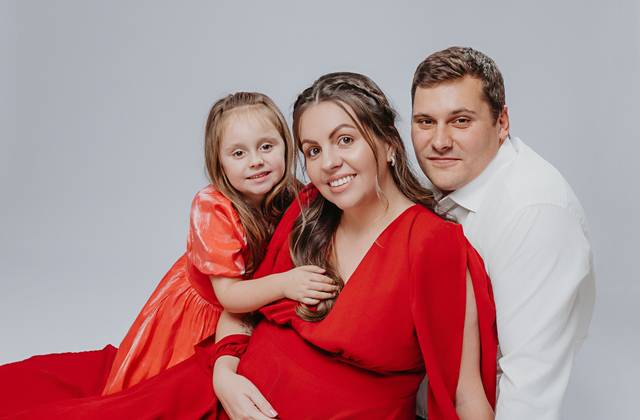 Gestante de Sônia e Fêlix - A espera do Miguel