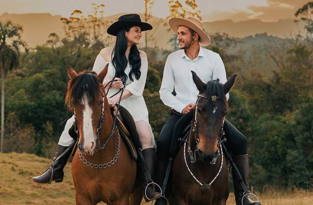 Casal de Amanda e Guilherme 