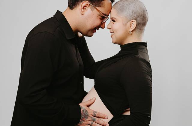 Gestante de Suevilin e Abrão - A espera de Aurora