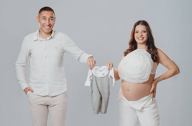 Gestante de  Joice e Cassiano - A espera de Bento 