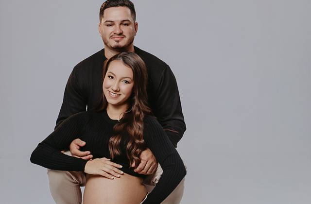 Gestante de  Lívia e Deivid - A espera de Caio