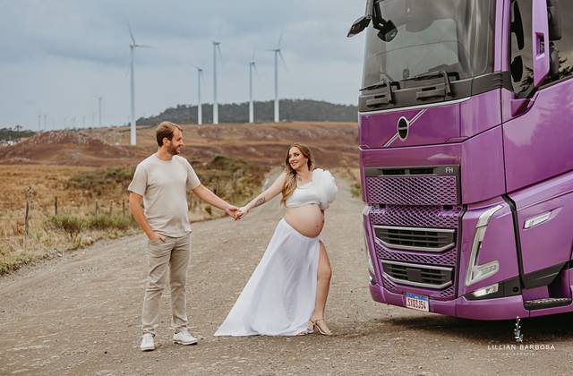 Gestante de Milena e Diego - A espera de Pietro 