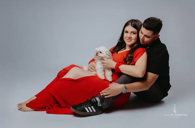 Gestante de  Ketlin e Emanuel - A espera de Isabela