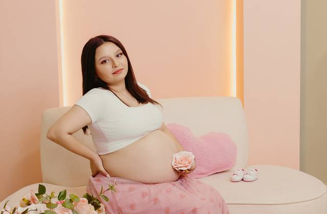 Gestante de  Thayane - A espera de Emanuela Helena