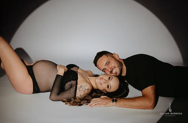 Gestante de Sabrina e gean - A Espera de Maria Luiza 