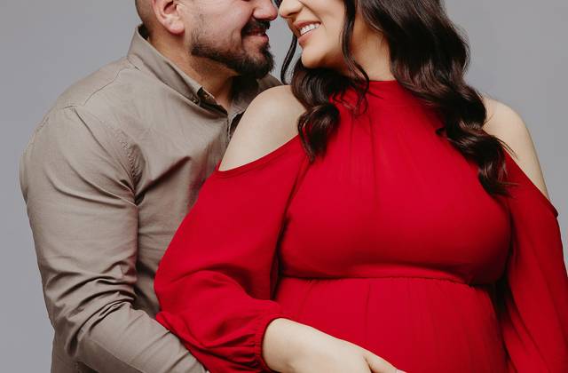 Gestante de  Milena e Mauricio - A espera de João Augusto