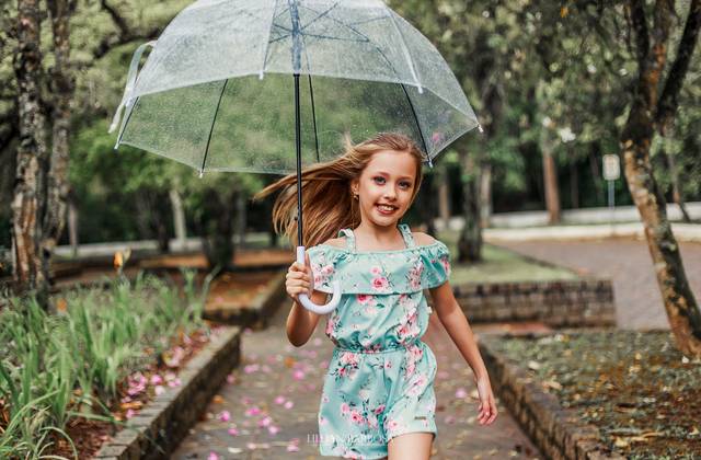 Infantil de Júlia - Ensaio de 9 anos