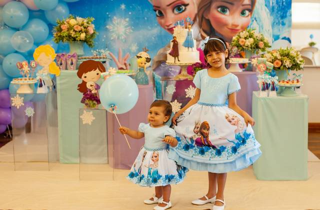 Aniversários infantis  de Liz e Louise