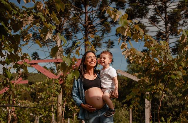  Ensaios Gestante  de Franciele 