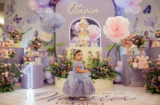 Aniversários infantis  de Otavia 1 ano