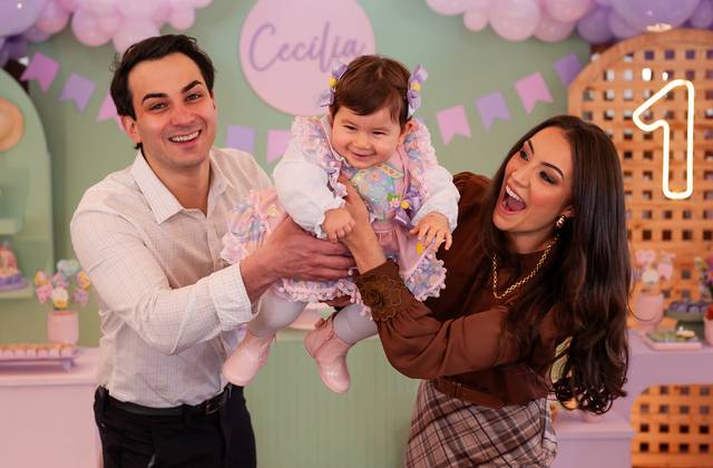 Aniversários infantis  de Cecilia 1 ano