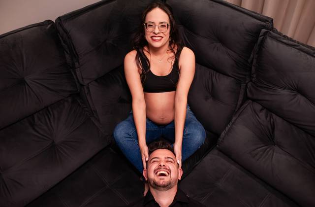 Ensaios Gestante  de Bruna