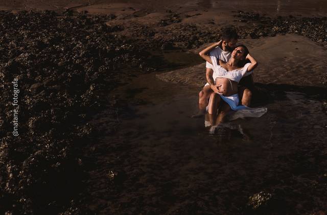 Gestante - família de Ensaio Gestante em João Pessoa - Hevilyn e Igor