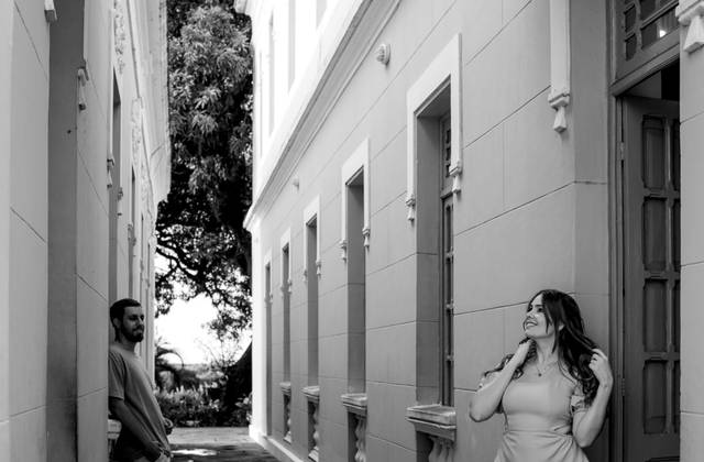 Casal de Ensaio de Casal em João Pessoa no Hotel Globo - Alê e Laércio