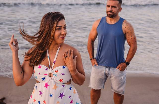 Casal de Ensaio de Casal em João Pessoa - Thamyres e André