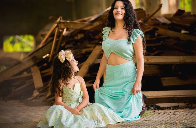 Ensaio Infantil de Ensaio de Rafaela Divino e sua irmã Alice