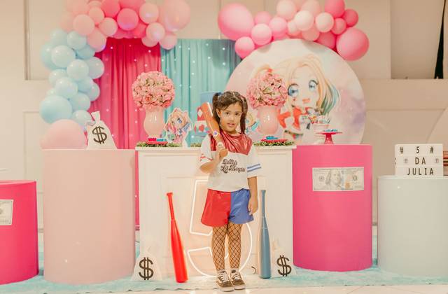 Aniversário  de Aniversário Julia - 5 anos