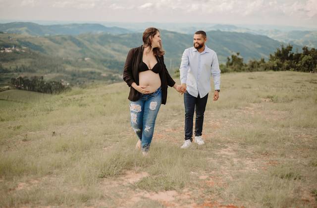 Gestante de Ensaio Gestante - Rafaela e Zilmar