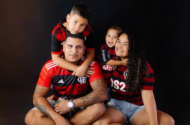 Ensaio Clean Infantil de Davi fez 8 - Família Flamengo 