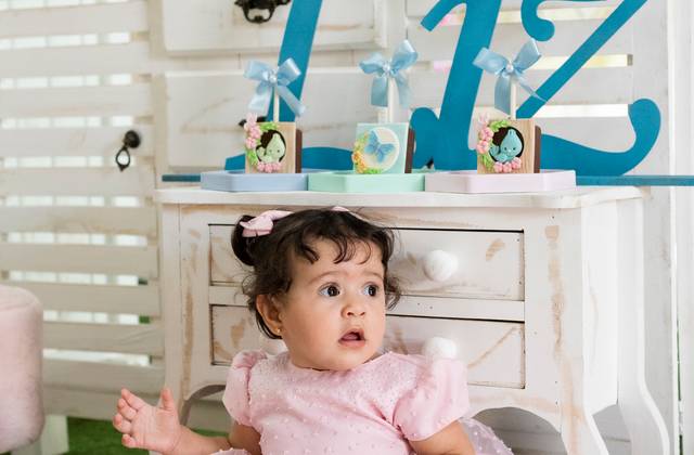 Aniversário infantil  de Aniversário 01 aninho da Liz