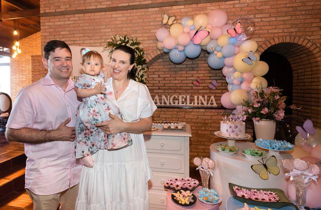 Aniversário infantil  de Aniversário da Angelina 01 ano