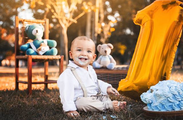 Ensaios de Smash the cake do Dante