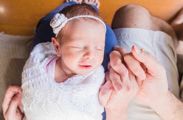 Ensaio Família of Os primeiros dias de vida da Cecília 