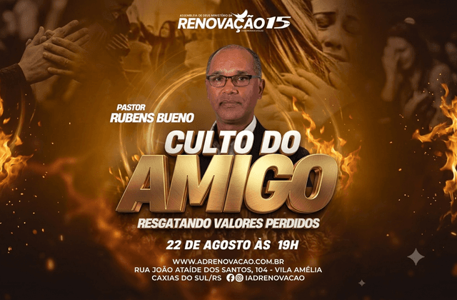CULTO de CULTO DO AMIGO 