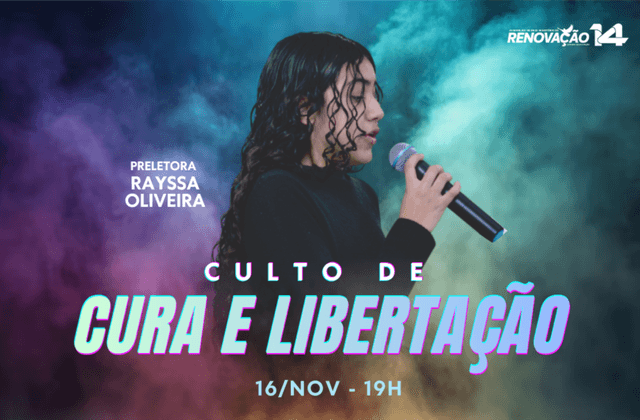 CULTO de CULTO DE CURA E LIBERTAÇÃO
