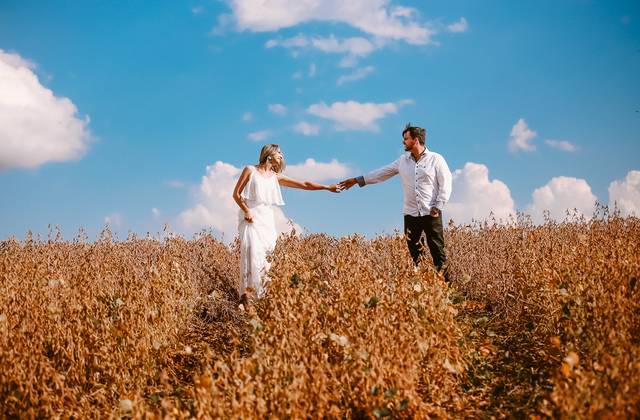 Ensaios de Evelyse e André