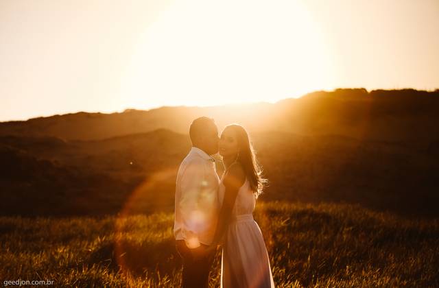 Ensaios de Cristiane e Jeferson