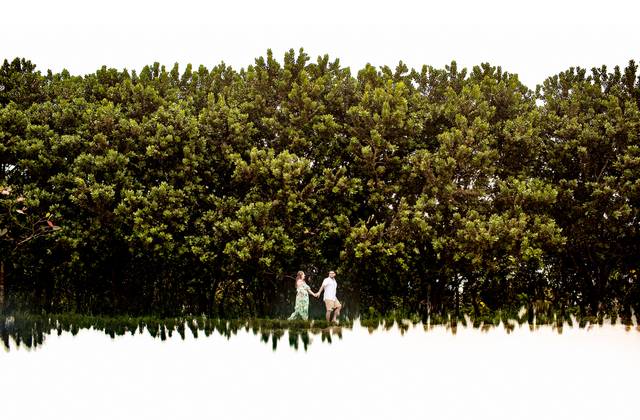 Ensaio Pré Wedding de Nathaly + Alfredo - Ensaio Pré Wedding na Praia da Juréia