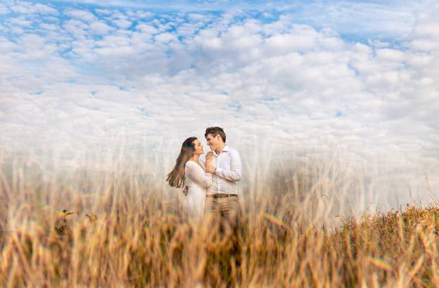 Ensaio Pré Wedding de Angelica + Rubens - Ensaio Pré Wedding no Pico do Olho D'Água em Mairiporã